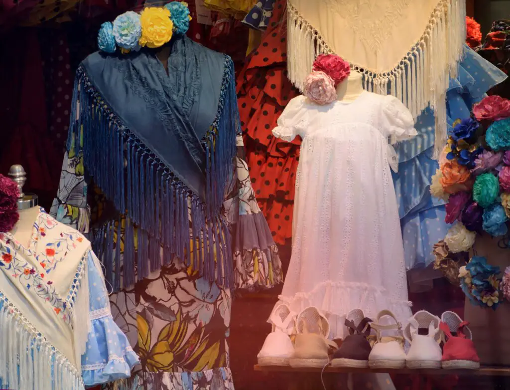 Flamenco dress shop Malaga