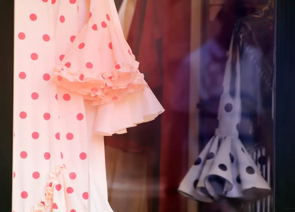 Flamenco dress shop Malaga